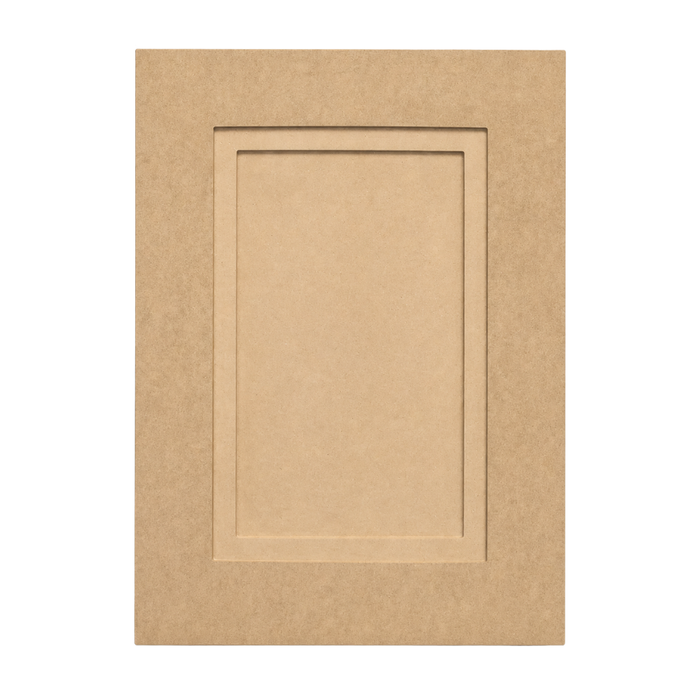 Wide Shaker - Unfinished Raw MDF Cabinet Door