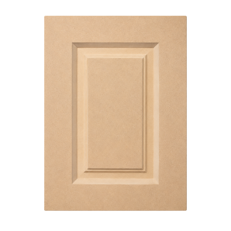 Raised Panel 01 - Unfinished Raw MDF Cabinet Door