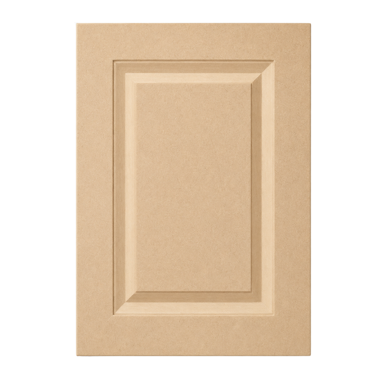 Raised Panel 02 - Unfinished Raw MDF Cabinet Door