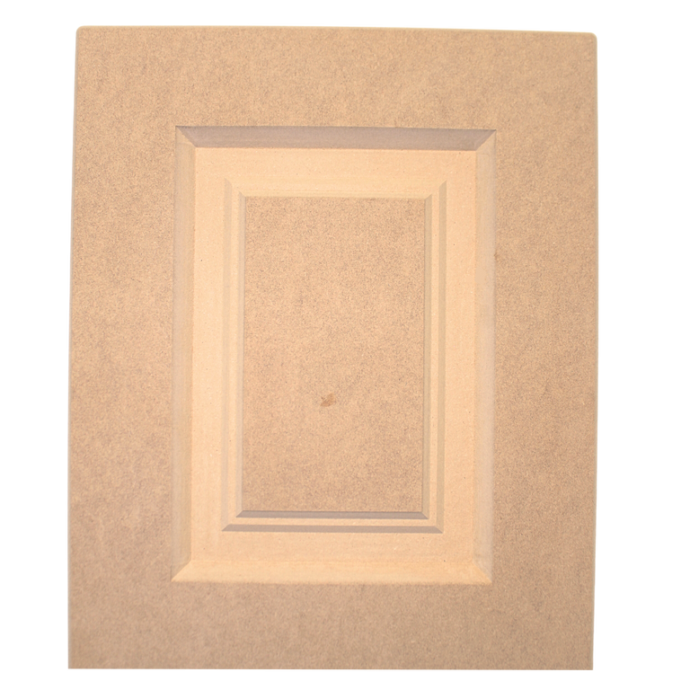 Raised Panel 01 - Unfinished Raw MDF Cabinet Door
