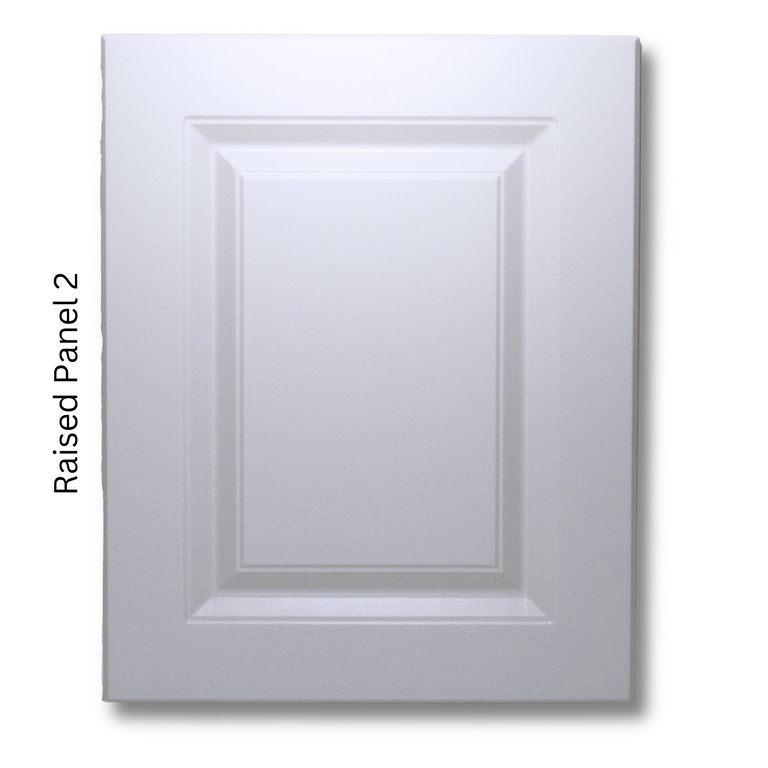 Raised Panel 02 - Thermofoil MDF Cabinet Door