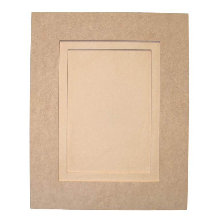 Wide Shaker - Unfinished Raw MDF Cabinet Door