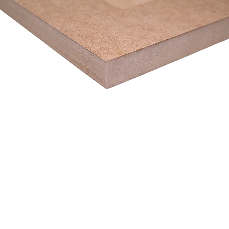 Wide Shaker - Unfinished Raw MDF Cabinet Door