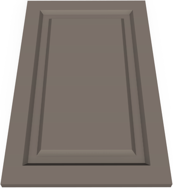 Raised Panel 03 -   Painted MDF Cabinet Door