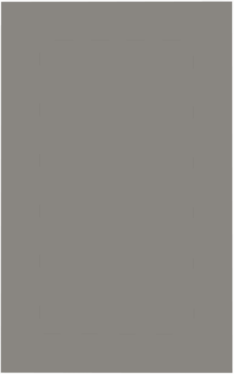 Flat Panel - Chamfered Edge - Painted MDF Cabinet Door